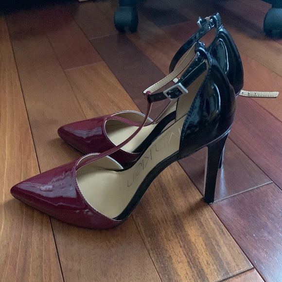calvin klein high heel shoes